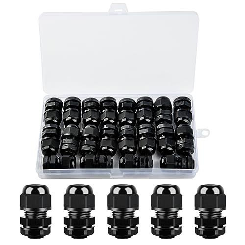 AMFI CG50K Steel Straight Cord Grip Connector Kit 1/2-Inch 0.125-0.65-Inch