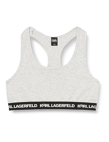 Karl Lagerfeld Ikonik 2.0 Racer Back Bralette, diseño exclusivo y algodón suave