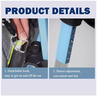 Amputee Dog Wheelchair with Front Leg Support - Mobility Aid for Paralyzed or Injured Dogs, Arthritis Pet Stroller & Elderly Animal Walker for Enhanced Support and Comfort