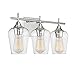 Savoy House 8-4030-3-11 Octave Bohemian Clear Glass Bathroom Vanity Wall Light, 3-Light 180 Total Watts, 10