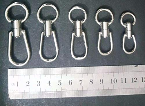 Girelle Per Falconeria ALTAWASH | Acciaio Inox | 5 Misure | Antipolvere