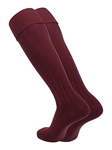 Image of Soccer Socks With Fold Down Top - European Style for Adults - Men and Women