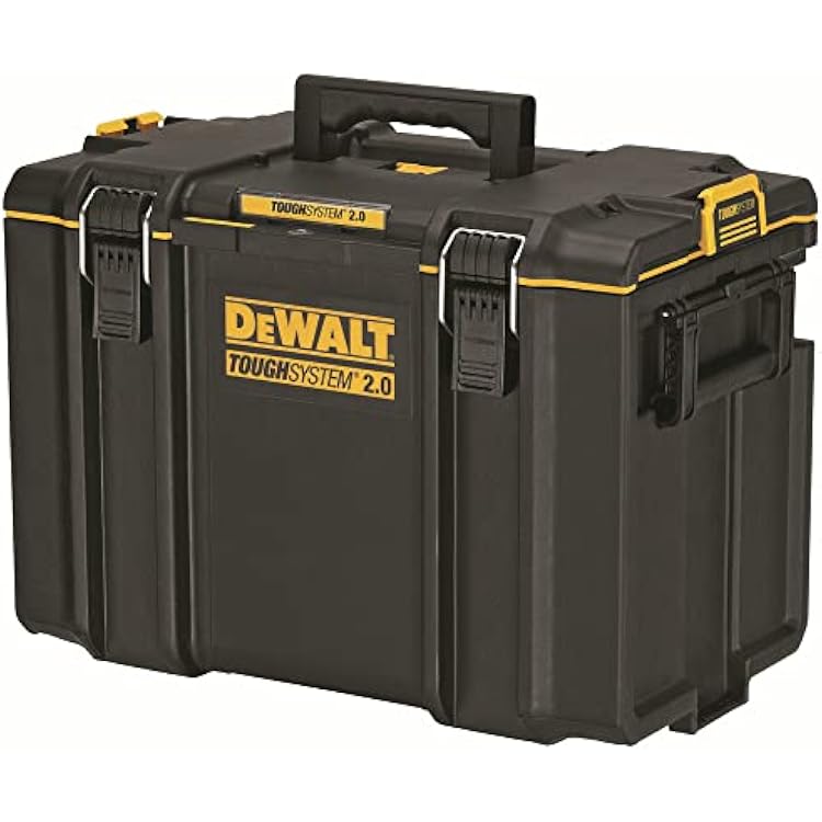 Dewalt Toughsystem 2.0 ، صندوق أدوات كبير جدًا ، 22 بوصة ، 123 رطلاً. السعة (dwst08400)
