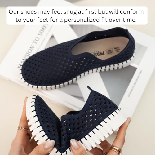 Image of Project Cloud Womens Shoes - Lightweight Summer Loafers for Women with Memory Foam Insole - Stylish & Comfortable Womens Loafers - Perfect Spring Shoes for Women 2026 (Lily)