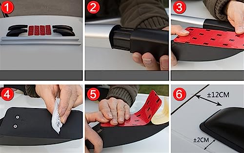 Barres de toit décoratives argentées 145cm pour look SUV élégant