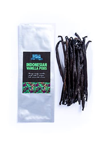 Vanilla Mart Indonésienne Tahitensis Vanille Pods (5 Pods)