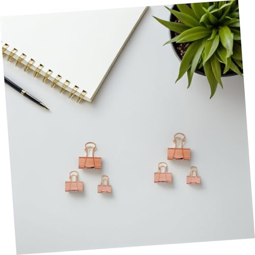 Pinces à reliure or rose de qualité supérieure pour documents précieux
