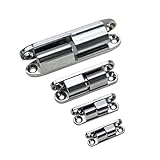 Detachable ZincAlloy Corner Insert Hinge for Industrial Machinery Equipment Cabinet Door 1Pcs(60mm)