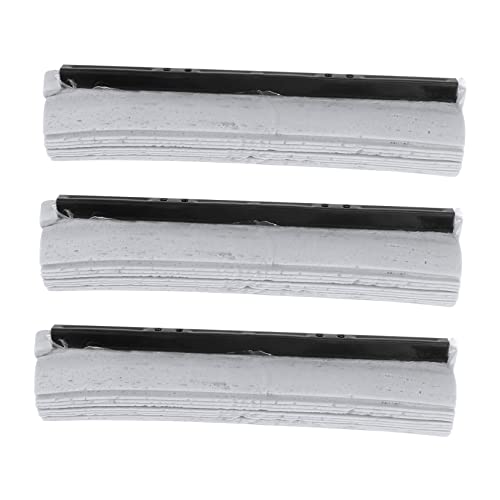 HAPINARY 3pcs Roller PVA Sponge Mop Head Refills Cleaning Mop Pads for Wooden Tile Floors