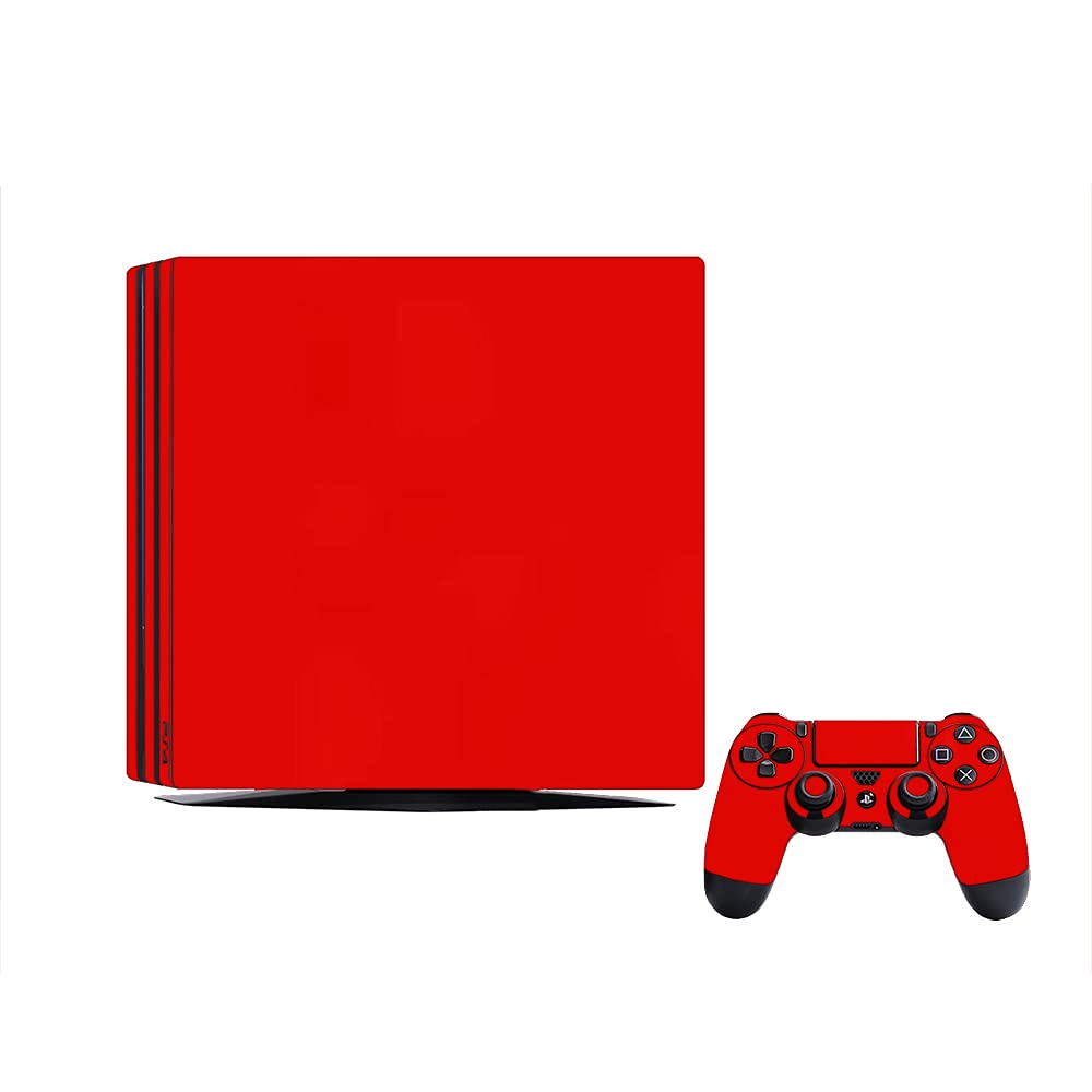GADGETS WRAP Premium Material Controller & Console Skin Vinyl Decal Sticker Compatible with PS4 Pro - Red Glossy (B09GFJ54BD) Amazon Price History, Amazon Price Tracker