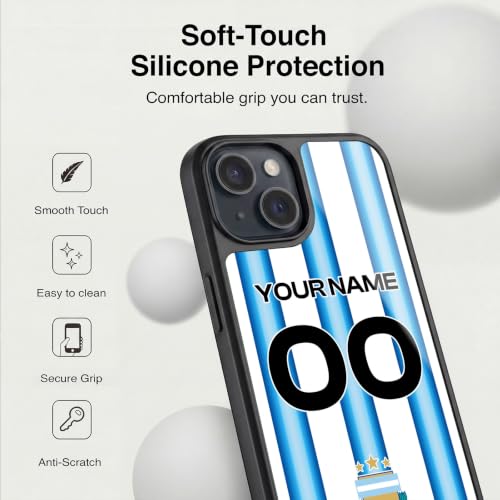 Coque iPhone 14 Argentine Kit Maison 2026 Protection Gel Apple