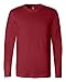 Bella + Canvas Unisex Jersey Long-Sleeve T-Shirt 2XL CARDINAL