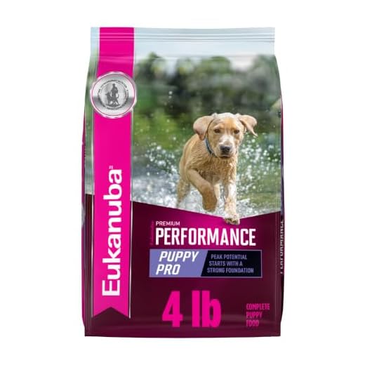 Eukanuba Premium Performance Puppy Pro Puppy Dry Dog Food, 4 lb Bag