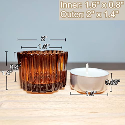 Brown Tealight Candle Holder