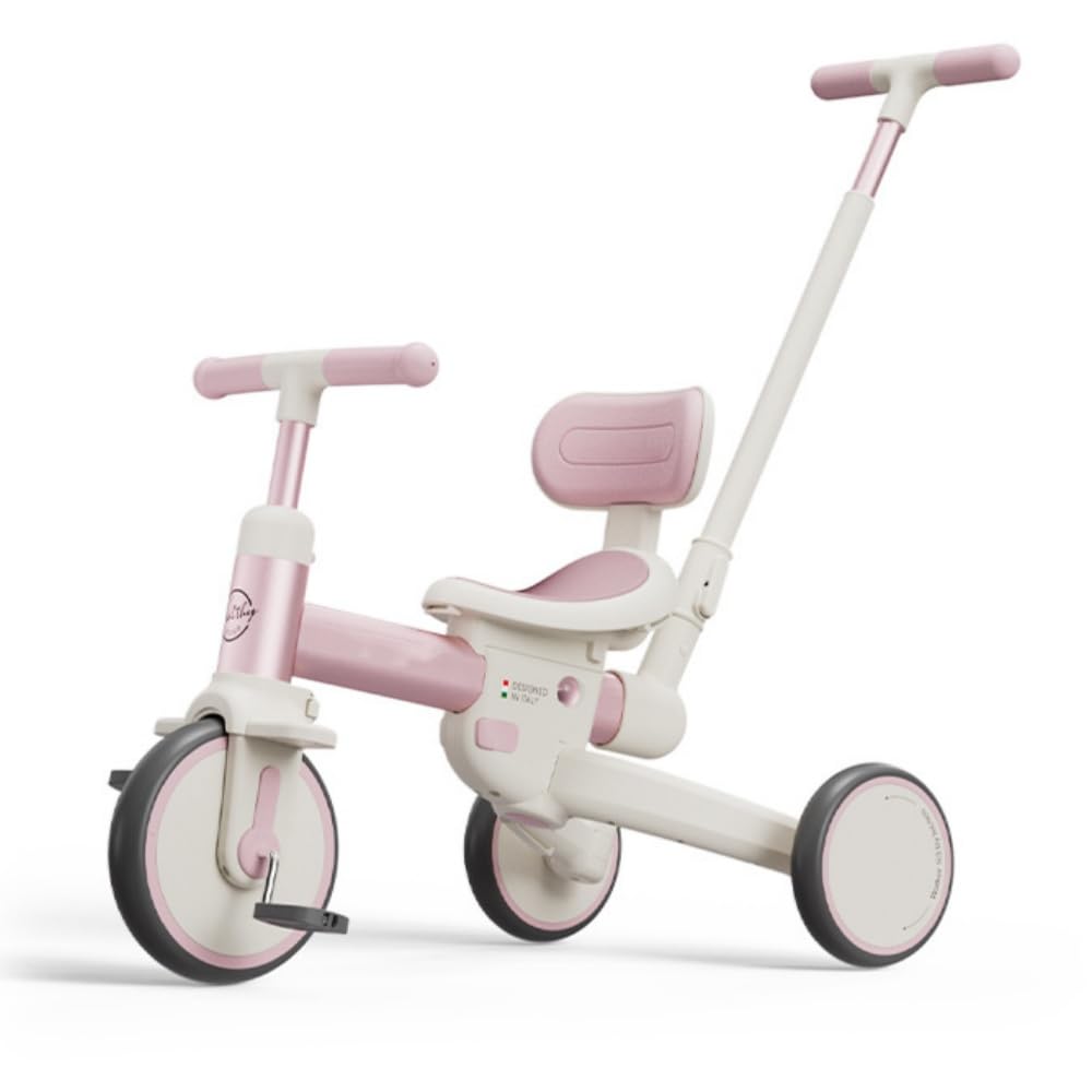 Amazon.co.jp: foke子供用三輪車 ベビーカー バイク 三輪車のりもの 