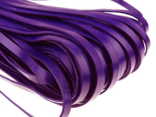 Esnado Cinturino in pelle piatta, 10 mm x 2 mm, 15...