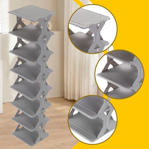 Organizador para armario de 8 niveles ideal para optimizar tu apartamento 5