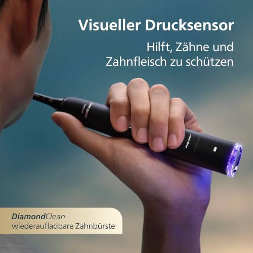 Philips Sonicare kabellose Power Flosser Munddusche und DiamondClean 9000 elektrische Zahnbürste – Saubere Zähne… – Ansicht 5
