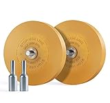 Shawya Decal Remover Eraser Wheel Rubber Eraser Wheel Adhesive Remover Wheel for Cars Sticker Remover Tool Removes Pinstripe Stripe Vinyl Tape and Graphic