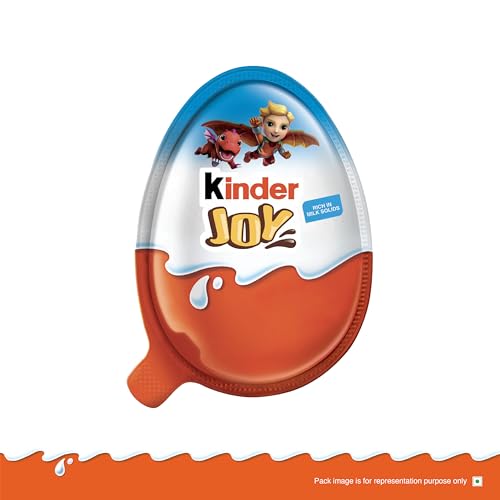 Kinder Joy Milk Chocolates for Boys, 20g [Pack of 24]