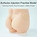 Intramuscular Injection Training Model with Removable Skin and Rectal Modules, Learn Correct Technique for Buttock Injections