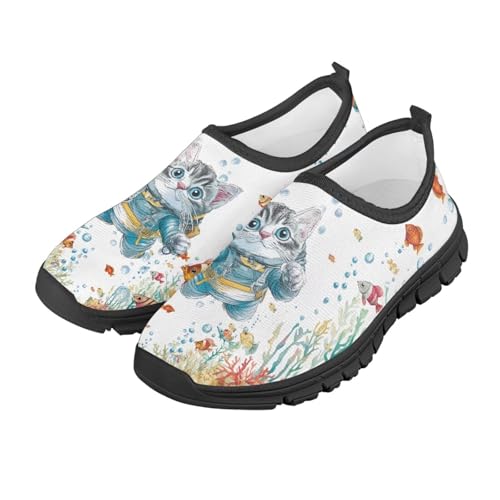 Kids Tennis Shoes Boys Girls Soft Slip On Loafers Lightweight Non Slip Casual Walking Shoe Outdoor Athletic Sneakers Black Sole Size 11-152