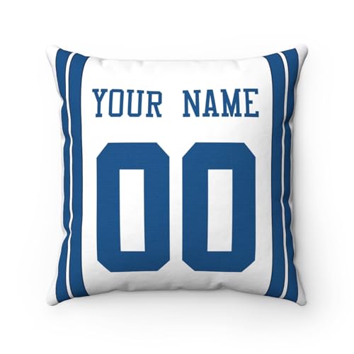 Image of ANTKING Throw Pillow 2 Pack Custom Any Name and Number Personalized Gift for Men Women Boys