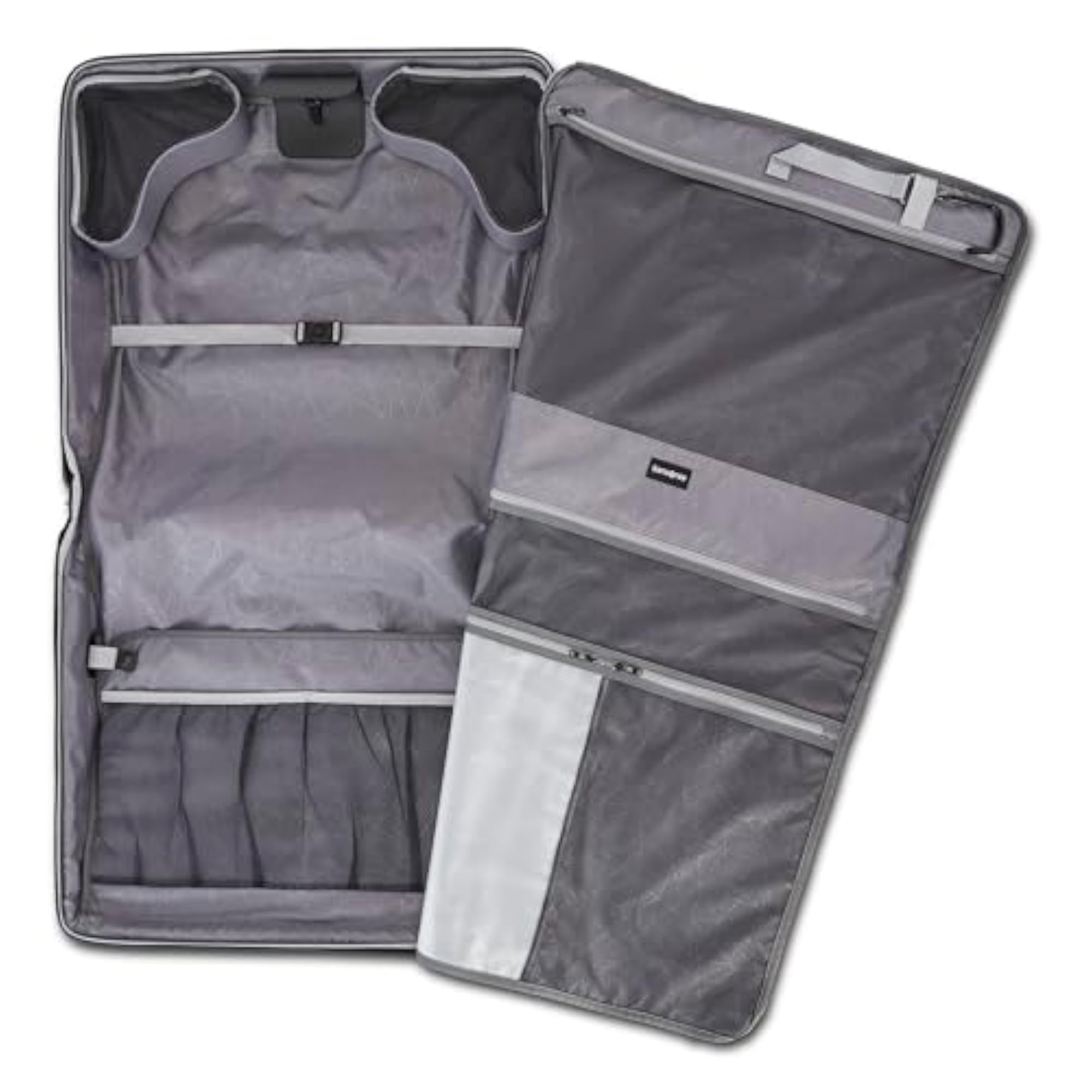Ascella 4 Rolling Garment Bag in Black