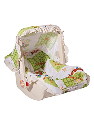 Image of Mee Mee Cozy Carry Cot Cum Rocker 5 - in - 1 (Green)