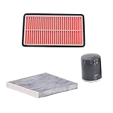 3Pcs Oil Cabin Air Filters Kit Compatible For MAZDA 6 2.0L2007-2013 GG GH BESTURN B50 B70 X80