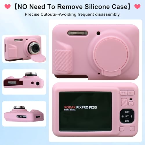 Funda de silicona para cámara Kodak PIXPRO FZ55 miniatura 4