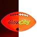 GlowCity Glow Balls for Kids - Pack of 3 with Official Sized Glow in The Dark Football, LED Basketball and Size 5 Light Up Soccer Ball - Spare Batteries Included