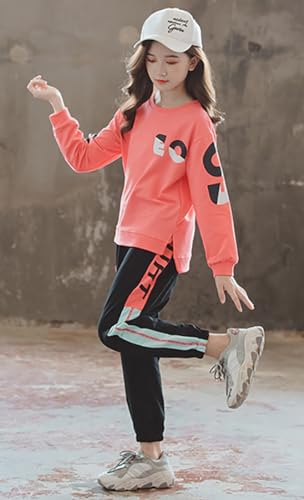 Image of Urtrend Little Girls' Kids 2 Pieces Long Sleeve Top Pants Leggings Clothes Set Outfits