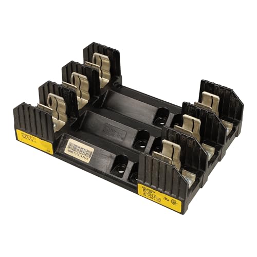 BUSSMANN FUSE BLOCK H60060-3S bloc porte-fusible tripolaire industriel de puissance
