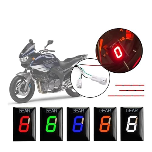 Indicateur de rapport engagé moto TDM900 XJ6 orange