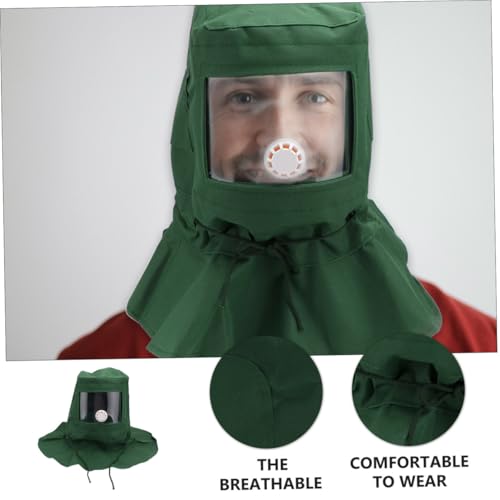 Masque de sablage anti-projection pour ponçage et meulage