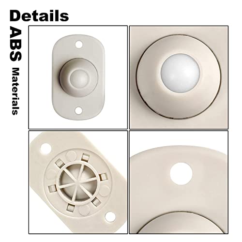 12pcs Rotelle a Sfera Rotelle per Mobili Rotelle