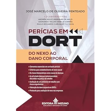 Capa do livro Perícias em DORT do Nexo ao Dano Corporal