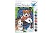 Dimensions Puppies in a Backpack Paint by Numbers for Adults, 9'' W x 12'' L
