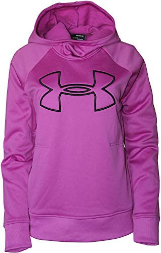 Under Armour Women's Big Logo Hoodie (X-Small) Fuchsia