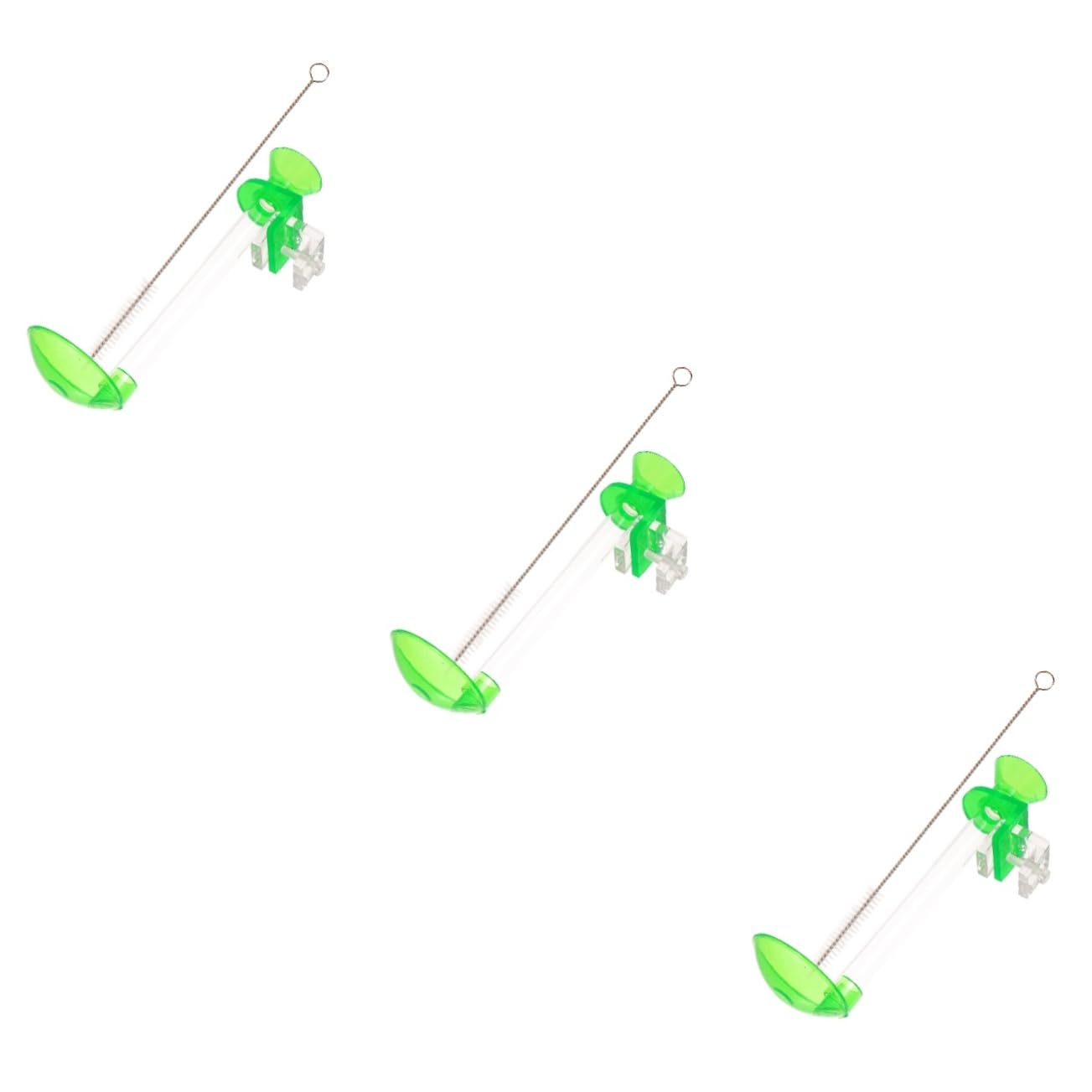POPETPOP 3juegos Alimentador De Camarones para Acuario Transparente Accesorio Multifuncional De Acuario Fácil Instalación y Limpieza Material Duradero