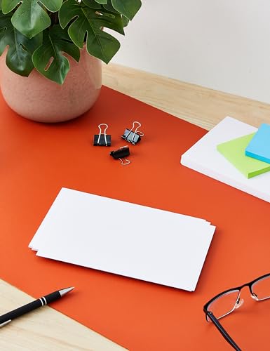 Silvine 8x5" White Record Cards - Plain, 100 Cards per Pack. Ref 785 (203 x 127mm) - Image 3