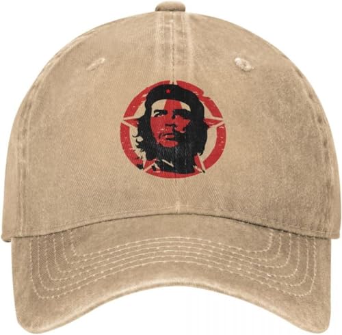 Gorras de béisbol clásicas de Che Guevara Estrella Masculinas de Color Puro Gorras de Visera Solar Gorra Peaked 2026