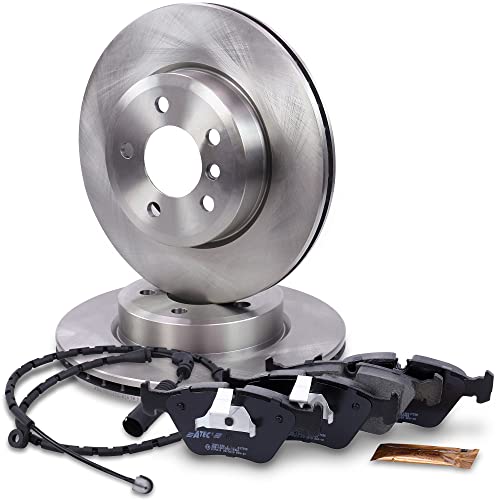 ATEC GERMANY Juego de frenos eje delantero incl. discos de freno Ø 325 mm ventilados + pastillas de freno delanteras Compatible con BMW X3 (E83)