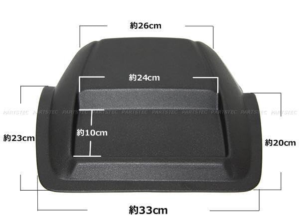 Amazon | MOTOR POWER ナビバイザー トレイ付き シボ柄 ZVW30 プリウス