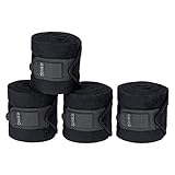 Die elastischen Fleecebandagen passend zur übrigen Farbkollektion mit hochwertigem Klettverschluss sind im 4'er Set in einer praktischen Zipper-Tascheverpackt. 3,5m Länge oder als Pony 2,8 m Länge. Limited Edition!