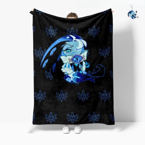 Generic - Couverture Anime Mil avec porte-clés - Couverture douce pour toutes saisons - Chaude, légère et confortable - Pour maison, chambre à coucher, canapé, chaise, voyage (B, 152,4 x 203,2 cm)