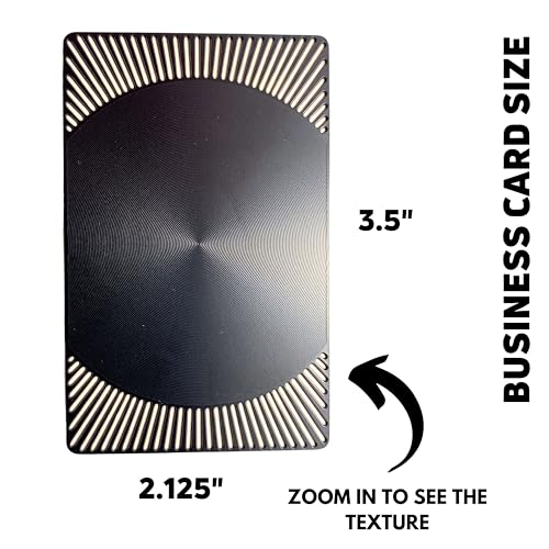 Cartão de visita NFC de metal premium em branco, cartão chave digital para hotéis e sistemas de entr