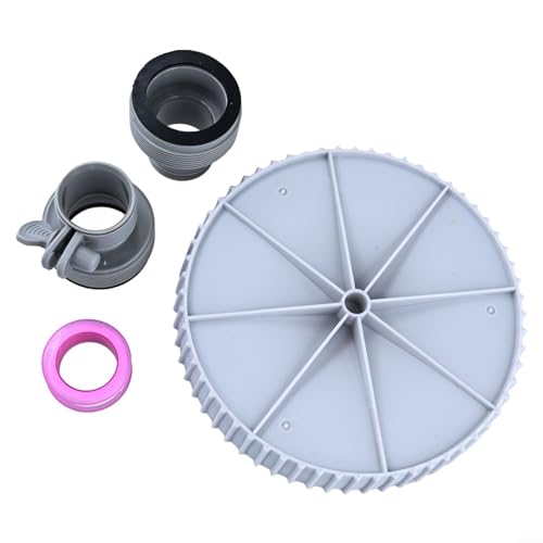 Oniissy Pool-Umrüstsatz, mit Typ B Schlauchadaptern, Sandpumpen-Ersatzteilen, für Summer Wave SFX1000 SFX1500, oberirdisches Skimmer-System