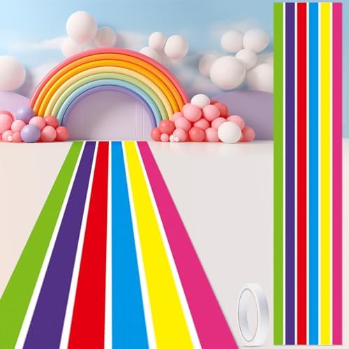 24 Inch x 10 Ft Colorful Polyester Carpet Runner Candy Land